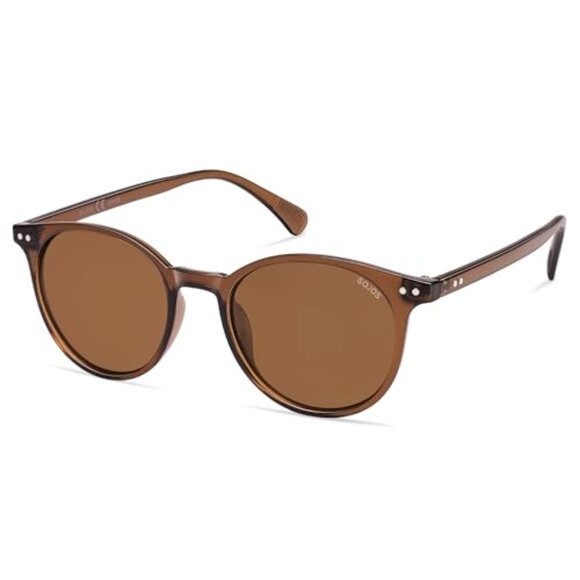 Small Round Classic Polarized Sunglasses Vintage Style UV400 Lens main image 7